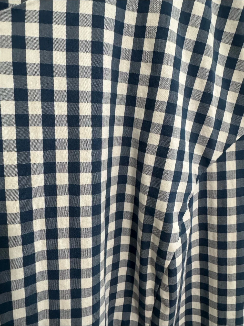 Universal Standard for J Crew Gingham Dress